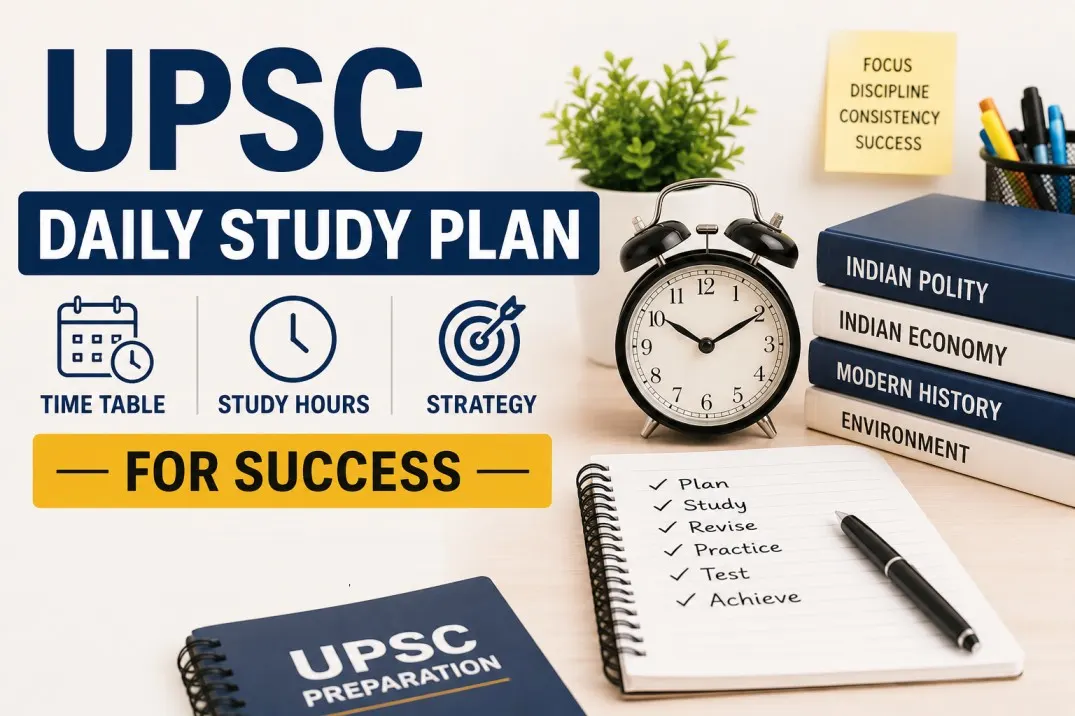 upsc daily study plan