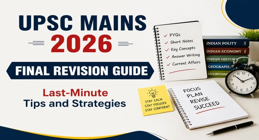 Upsc mains last minute tips