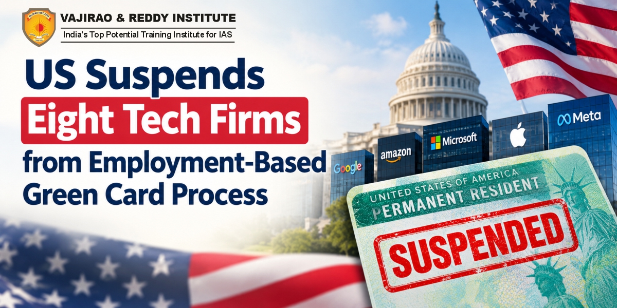 US Suspends Eight Tech Firms from Employment