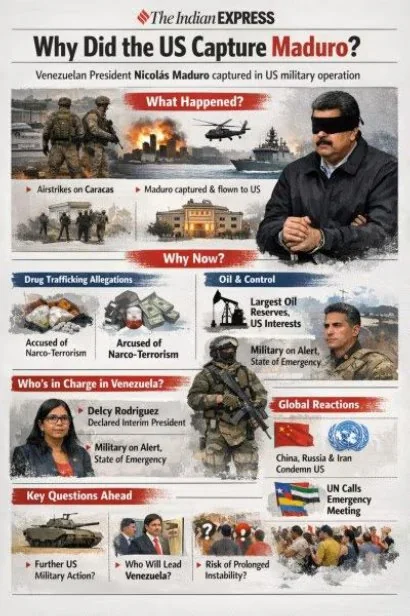 USA ATTACKS VENEZUELA explained for UPSC
