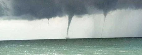Waterspouts explained for UPSC