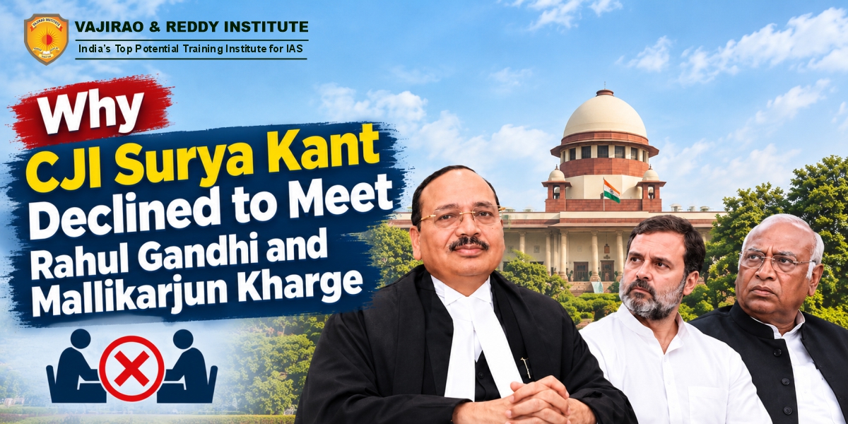 Why CJI Surya Kant Declined to Meet Rahul Gandhi and Mallikarjun Kharge