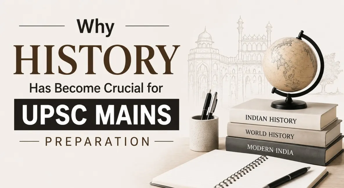 why history has become crucial for upsc mains