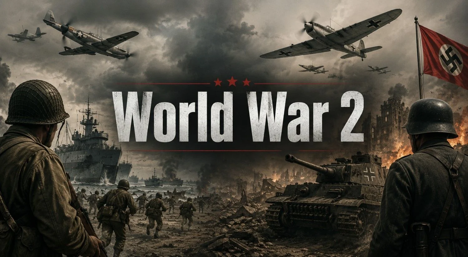 World War 2 history, countries and timeline for UPSC